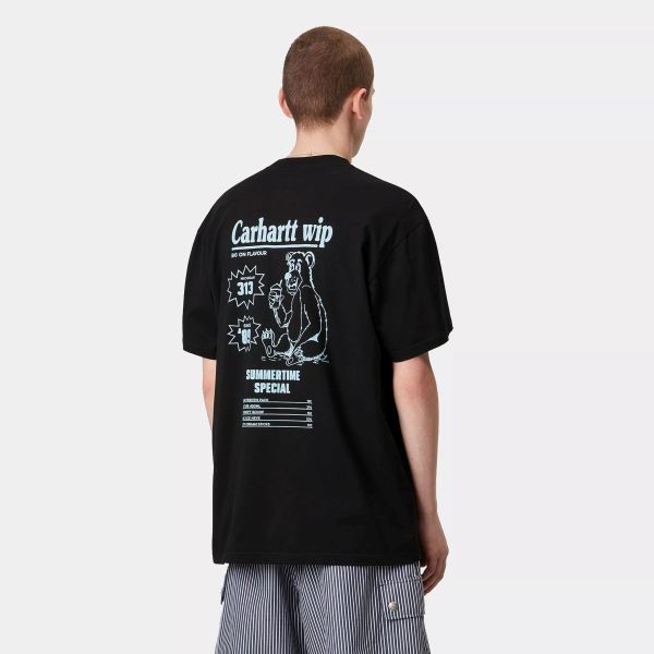 Carhartt WIP Catalogue T-shirt Zwart