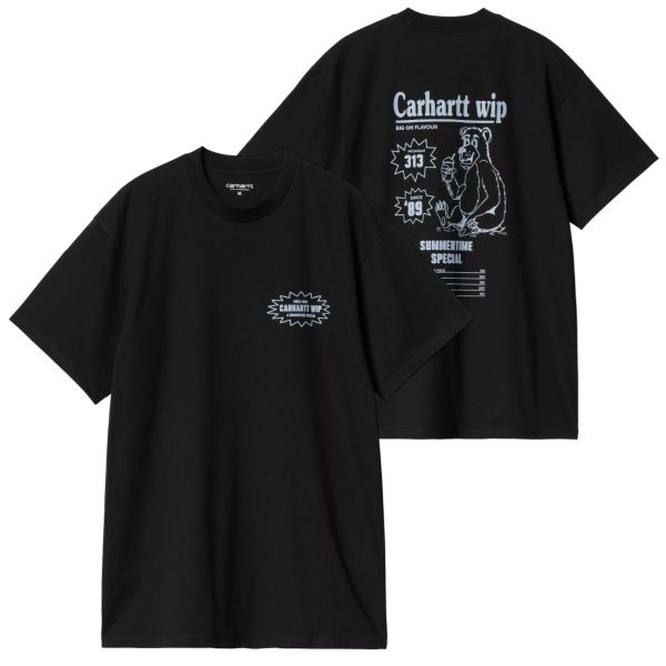 Carhartt WIP Catalogue T-shirt Zwart