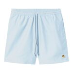 Carhartt WIP Chase Zwembroek Licht Blauw
