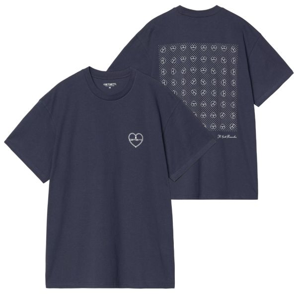 Carhartt WIP Furoshiki T-shirt Donker Blauw