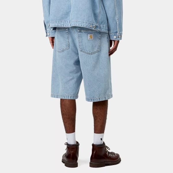 Carhartt WIP Landon Korte Broek Blauw