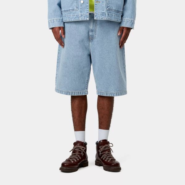 Carhartt WIP Landon Korte Broek Blauw