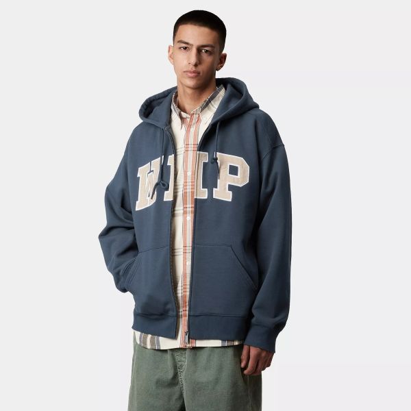 Carhartt WIP Logo Vest Donker Blauw