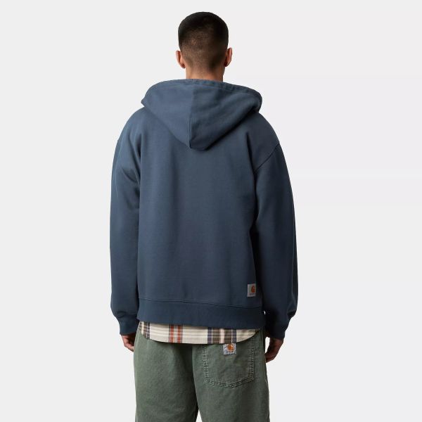 Carhartt WIP Logo Vest Donker Blauw