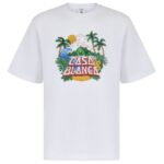 Casablanca Beach Wave T-shirt Wit