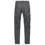 CP Company Stretch Sateen Ergonomic Lens Cargo Broek Grijs