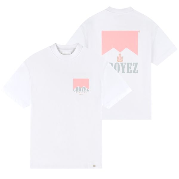 Croyez Fumes Amalfi T-shirt Wit