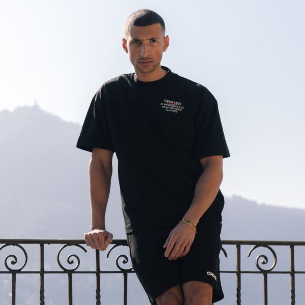 Croyez Printemps T-shirt Zwart