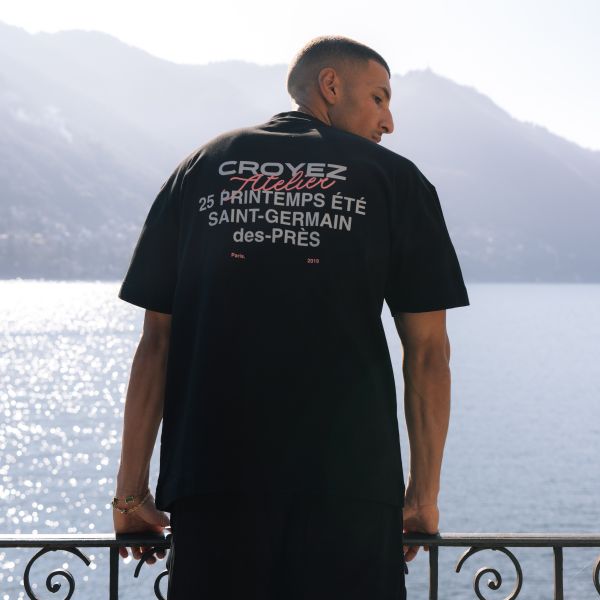 Croyez Printemps T-shirt Zwart