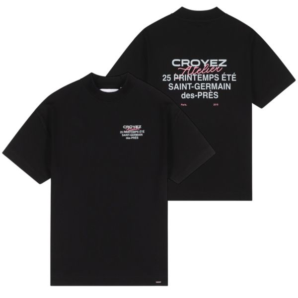 Croyez Printemps T-shirt Zwart