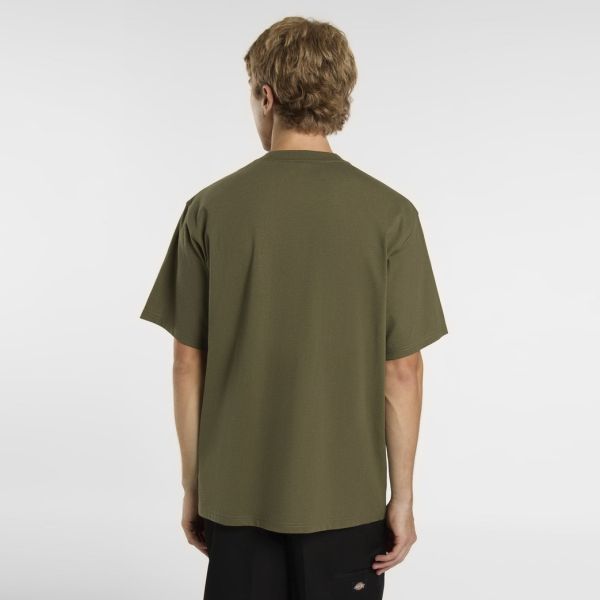 Dickies Clancy Heavyweight T-shirt Donker Groen