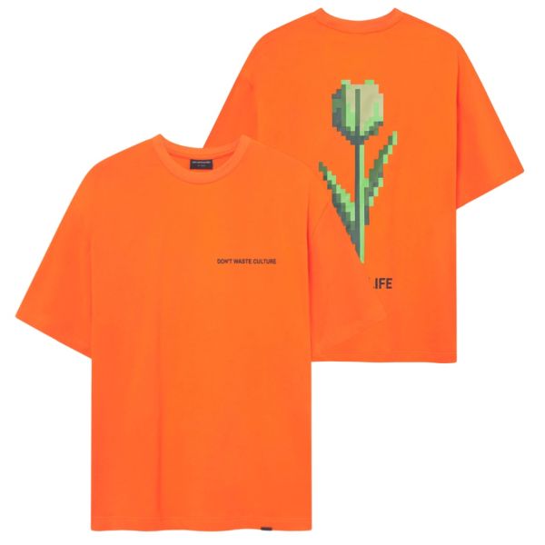 Don't Waste Culture Talora T-shirt Oranje