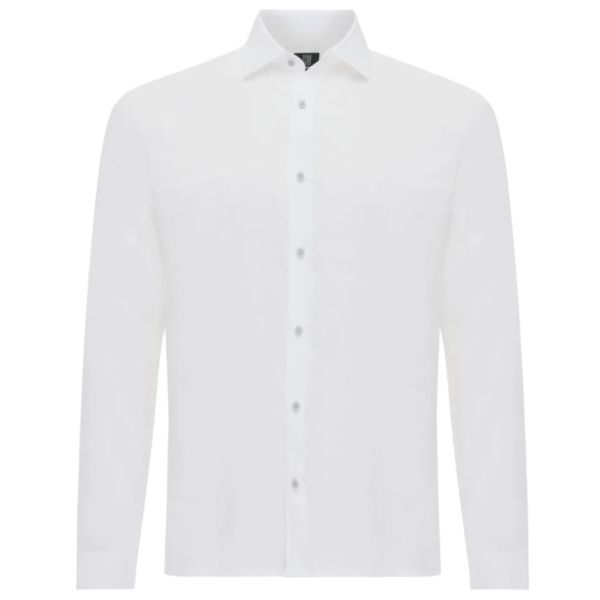 Genti Houston Overhemd Wit