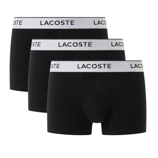 Lacoste Stretch 3-Pack Boxer Zwart/Wit