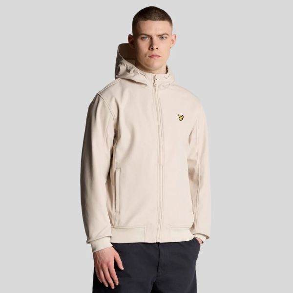 Lyle & Scott Mesh Back Softshell Jack Beige