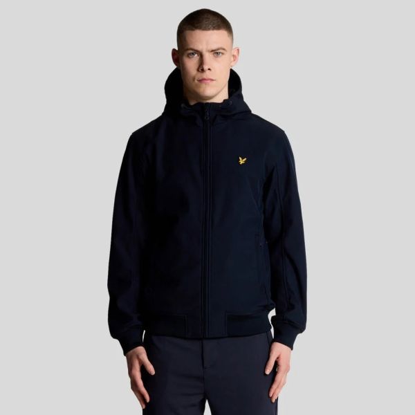 Lyle & Scott Mesh Back Softshell Jack Navy
