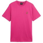 Lyle & Scott Plain T-shirt Paars