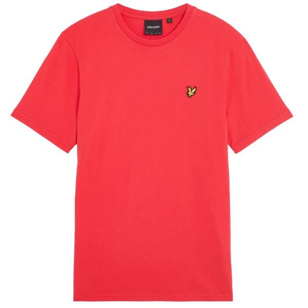 Lyle & Scott Plain T-shirt Rood