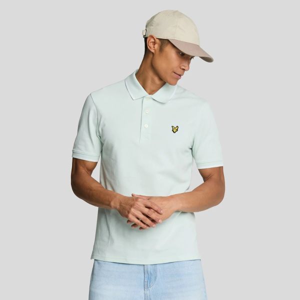 Lyle & Scott Tipped Polo Mint
