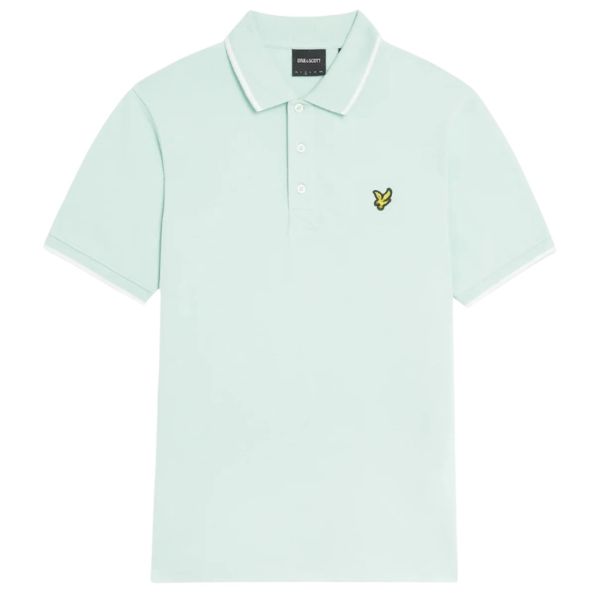 Lyle & Scott Tipped Polo Mint
