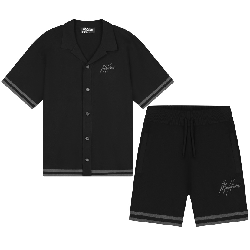 malelions knitted zomerset zwart