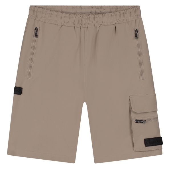 Malelions Technical Cargo Korte Broek Bruin