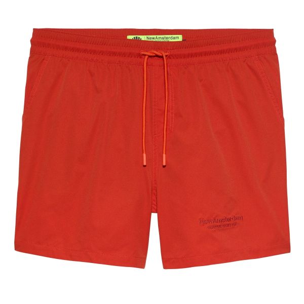 New Amsterdam Surf Association Logo Board Zwembroek Rood