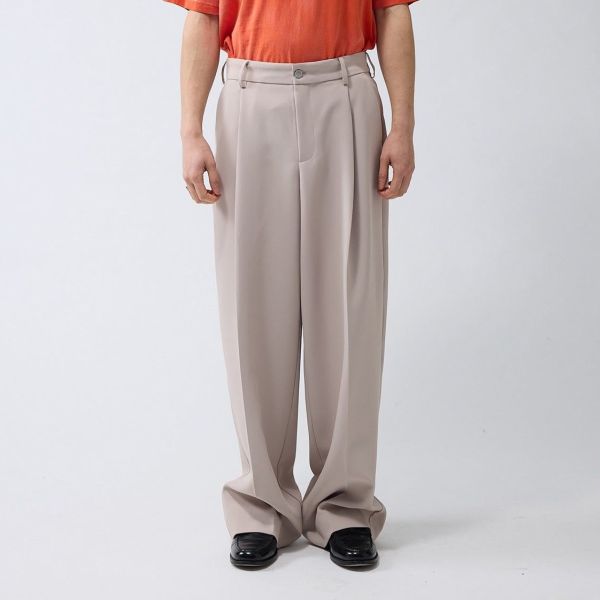 New Amsterdam Surf Association Wide Leg Pantalon Beige