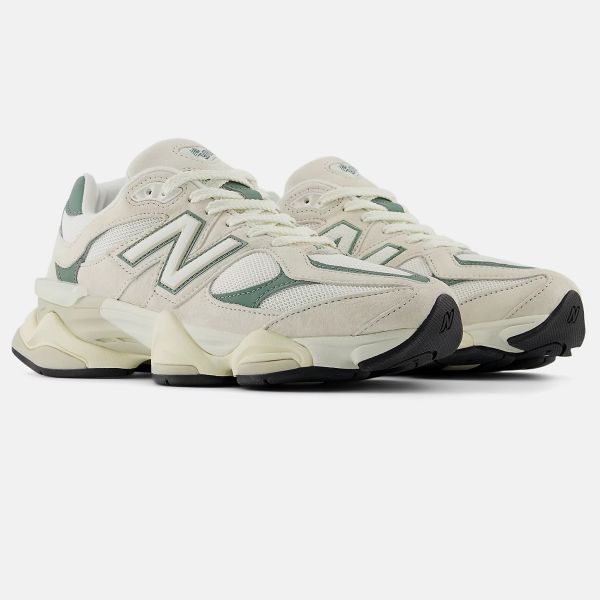 New Balance 9060 Sneaker Off White/Groen