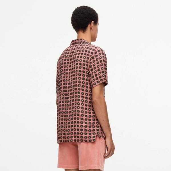 OAS Blush Lumo Viscose Overhemd Roze