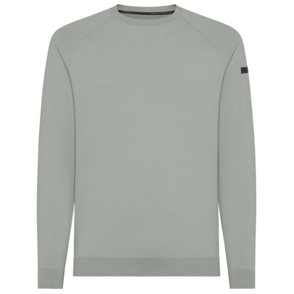 Roberto Ricci Designs Amos Round Knit Sweater Grijs