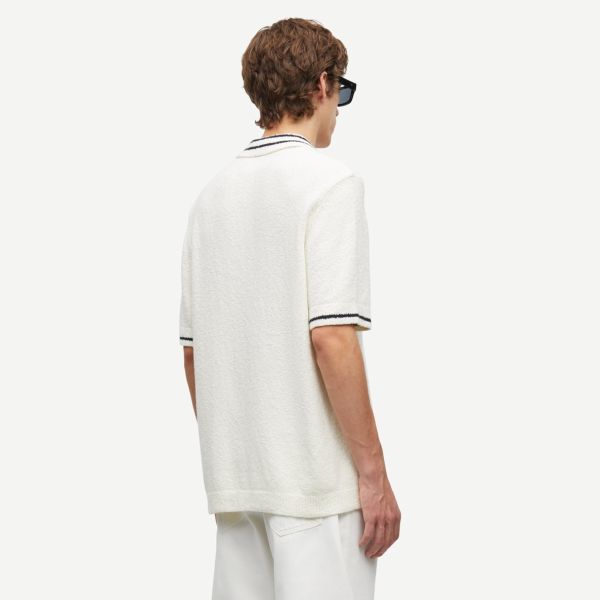 Samsøe Samsøe Sapedro Polo Off White