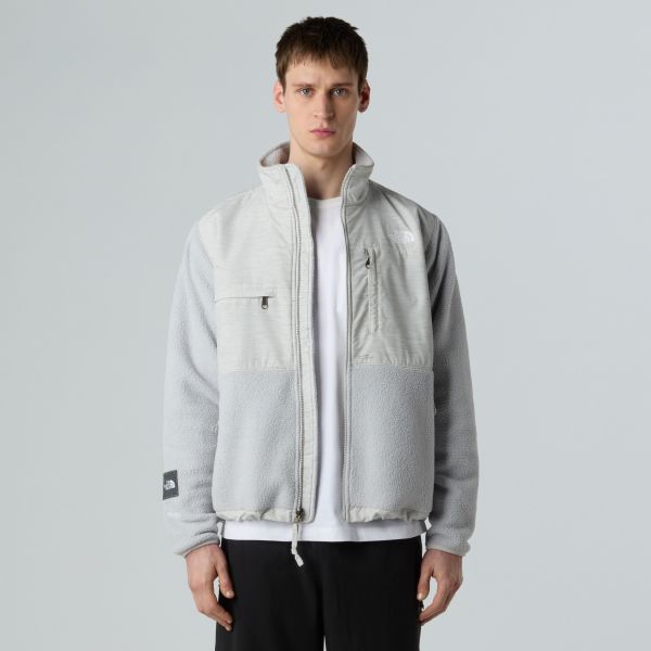 The North Face Regrind Denali Jack Grijs