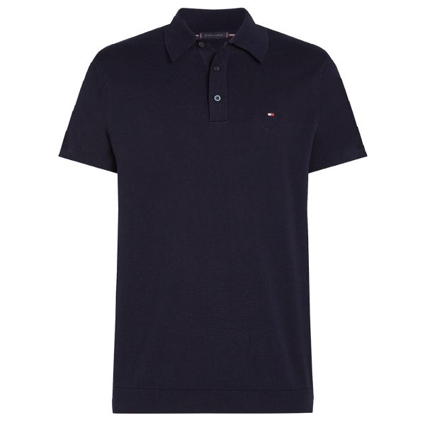 Tommy Hilfiger Essential Cotton Knit Polo Navy