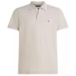 Tommy Hilfiger Linen Pique Regular Polo Beige