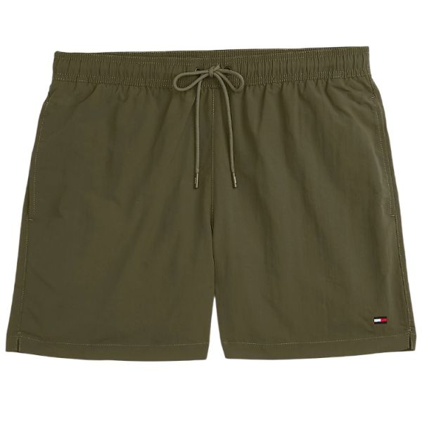 Tommy Hilfiger Medium Drawstring Zwembroek Donker Groen
