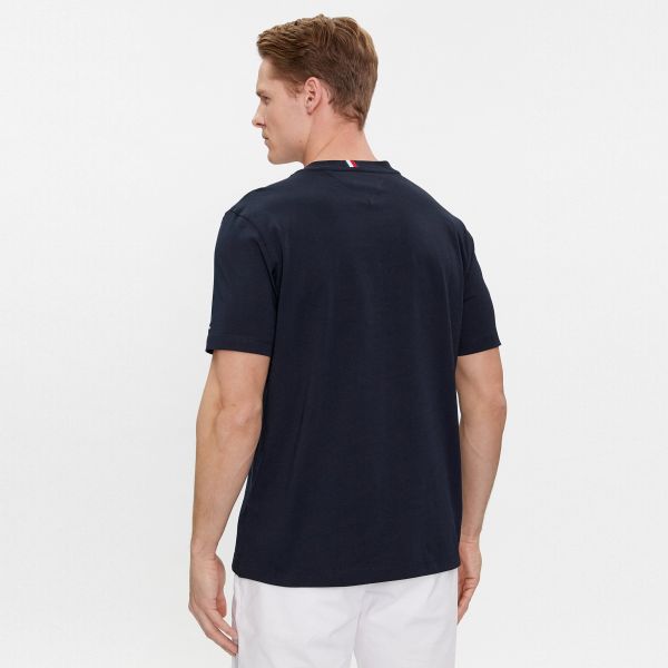 Tommy Hilfiger Script Logo T-shirt Navy