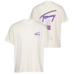 Tommy Jeans Faded Graphic T-shirt Off White