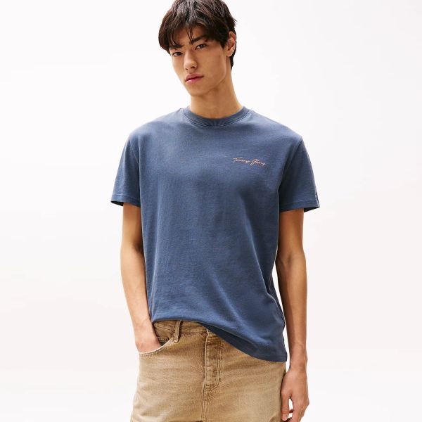 Tommy Jeans Signature Sailing T-shirt Navy