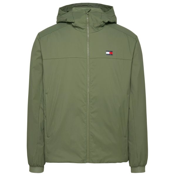 Tommy Jeans Super Lightweight Poly Jack Groen