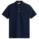 Woolrich Ice Cotton Polo Donker Blauw