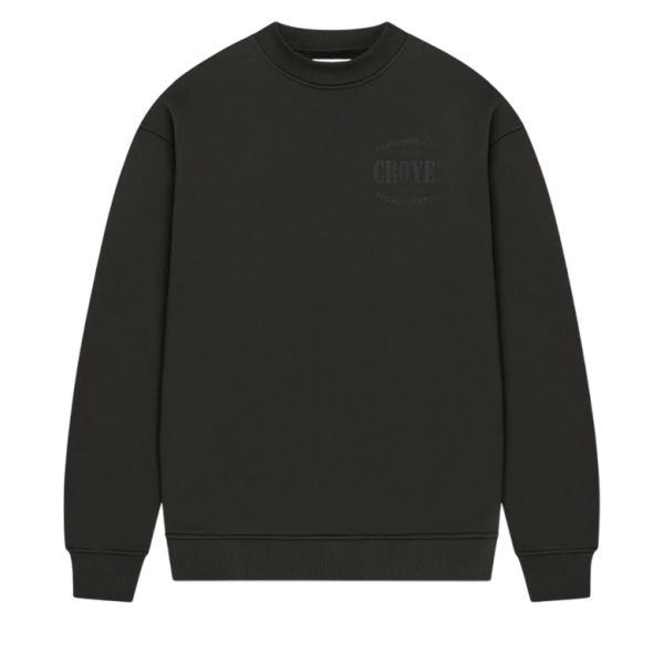 Croyez Stamp Sweater Donker Groen - Afbeelding 5
