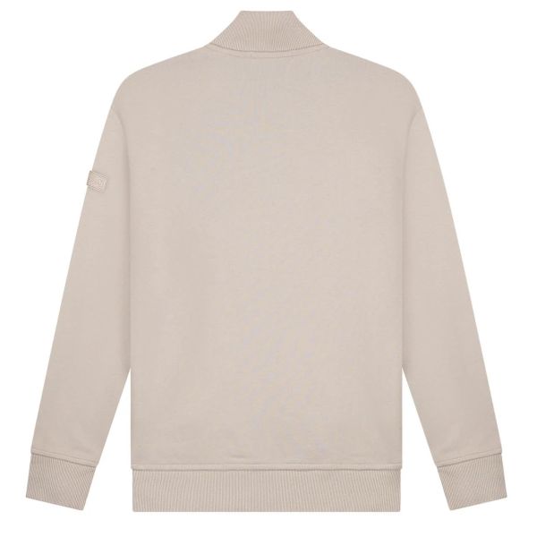 Malelions Turtle Half Zip Sweater Beige - Afbeelding 2