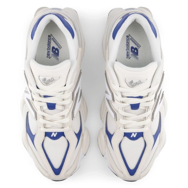 New Balance 9060 Sneaker Off White/Blauw - Afbeelding 4
